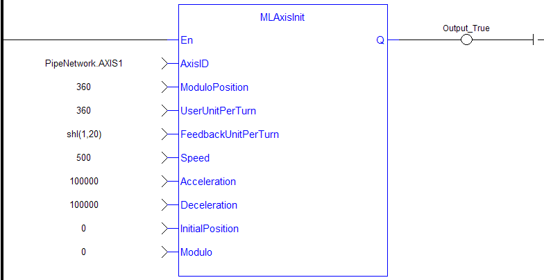 MLAxisInit: LD example